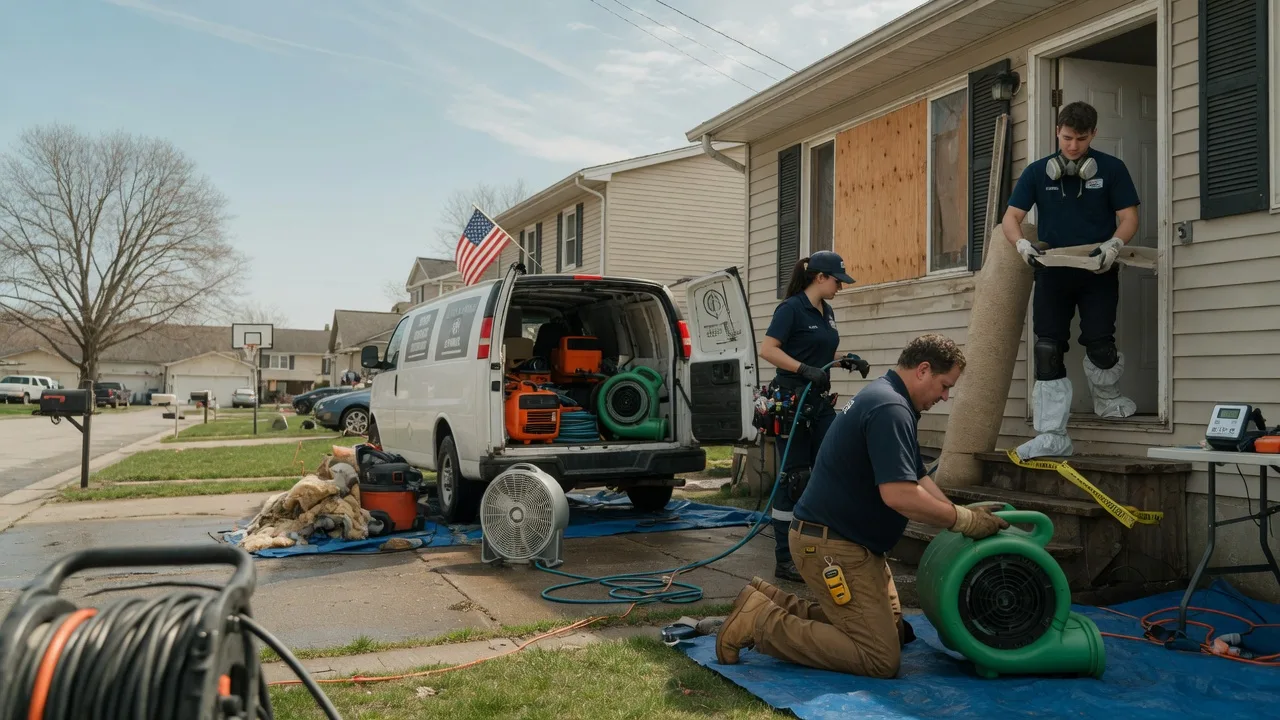Water Damage Restoration in Tiverton, RI near me